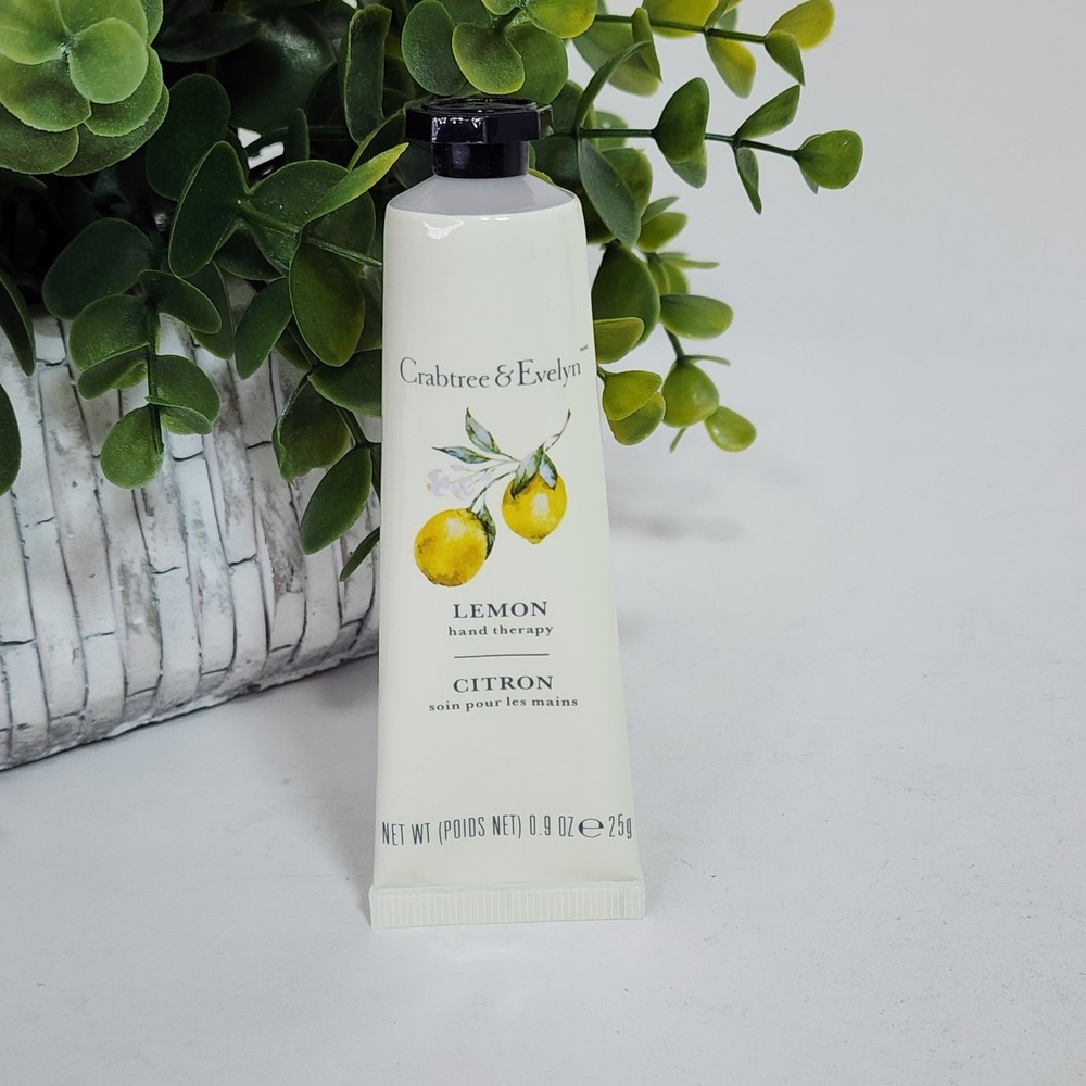 Crabtree & Evelyn Lemon Hand Therapy Cream ~ 0.9 oz / 25 g